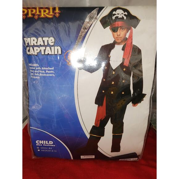 Spirit Halloween Store Other - Pirate Captain Child Costume